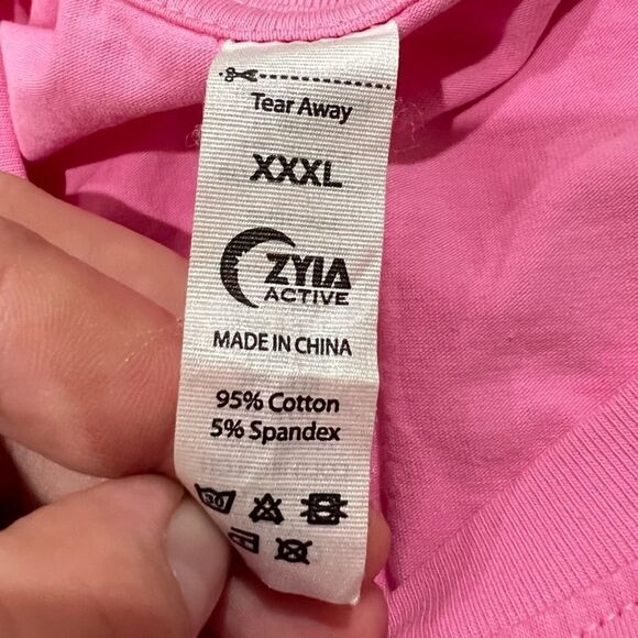 Zyia Active South Beach Sleeveless Pink Tank Women’s 3XL XXL - Picture 4 of 5